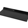 Bandeja Amenities ABS Preta 13x26cm